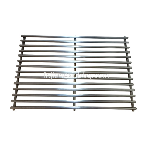 Grilles de cuisson hexagonales en acier inoxydable massif